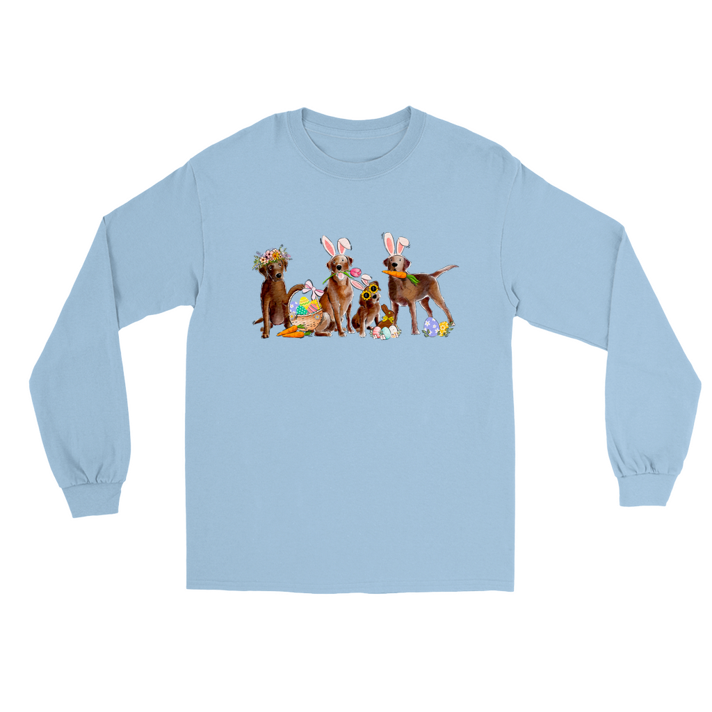 Chocolate Labs Long Sleeve YOUTH T-Shirt