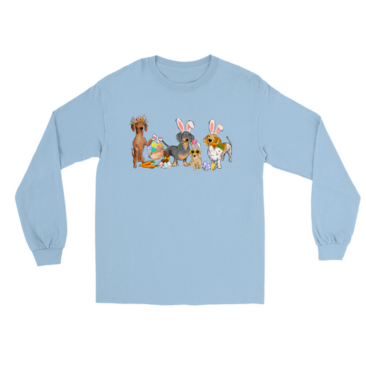 Wiener Easter Long Sleeve YOUTH T-Shirt