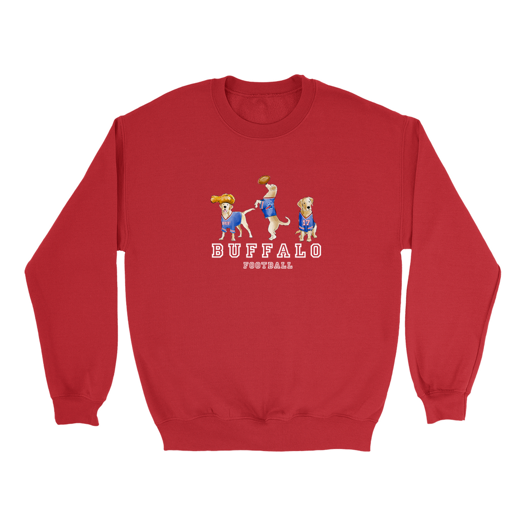 Buffalo Yellow Lab Crewneck