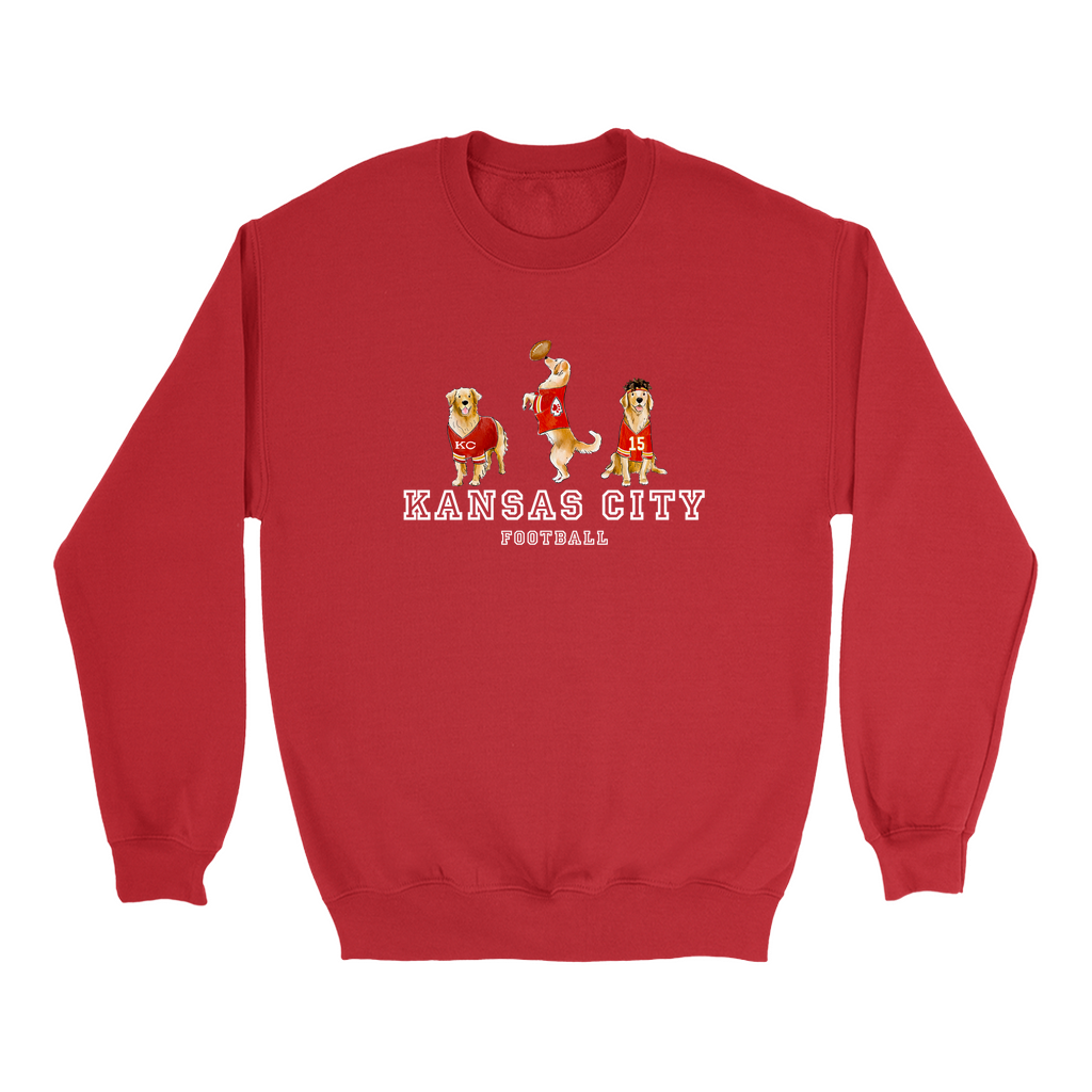 Kansas City Golden Retriever Crewneck