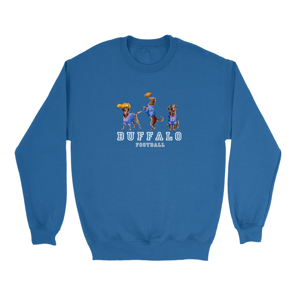 Buffalo Chocolate Lab Crewneck