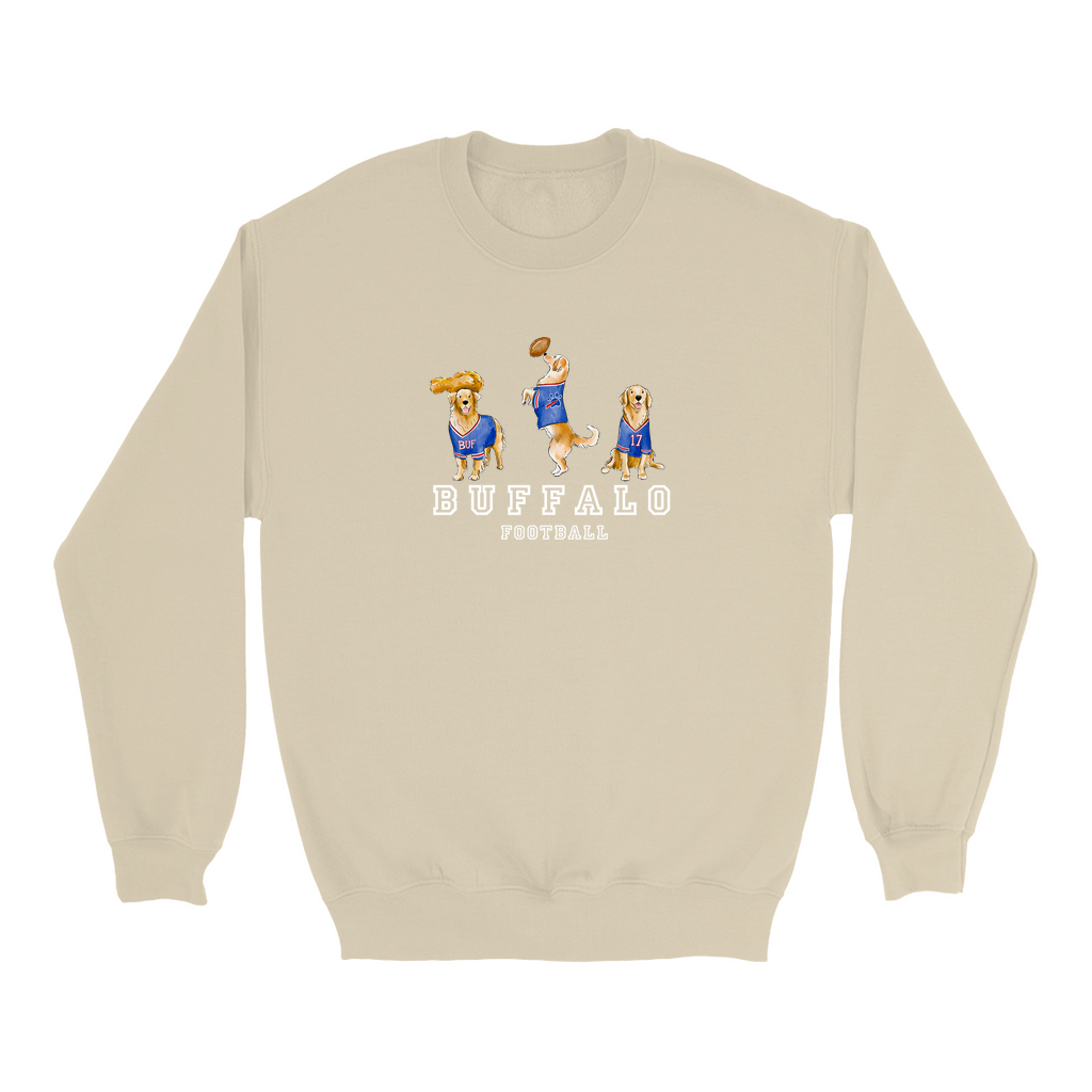 Buffalo Golden Retriever Crewneck