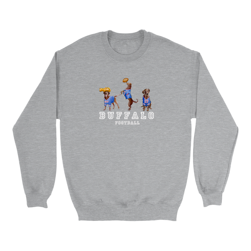 Buffalo Chocolate Lab Crewneck