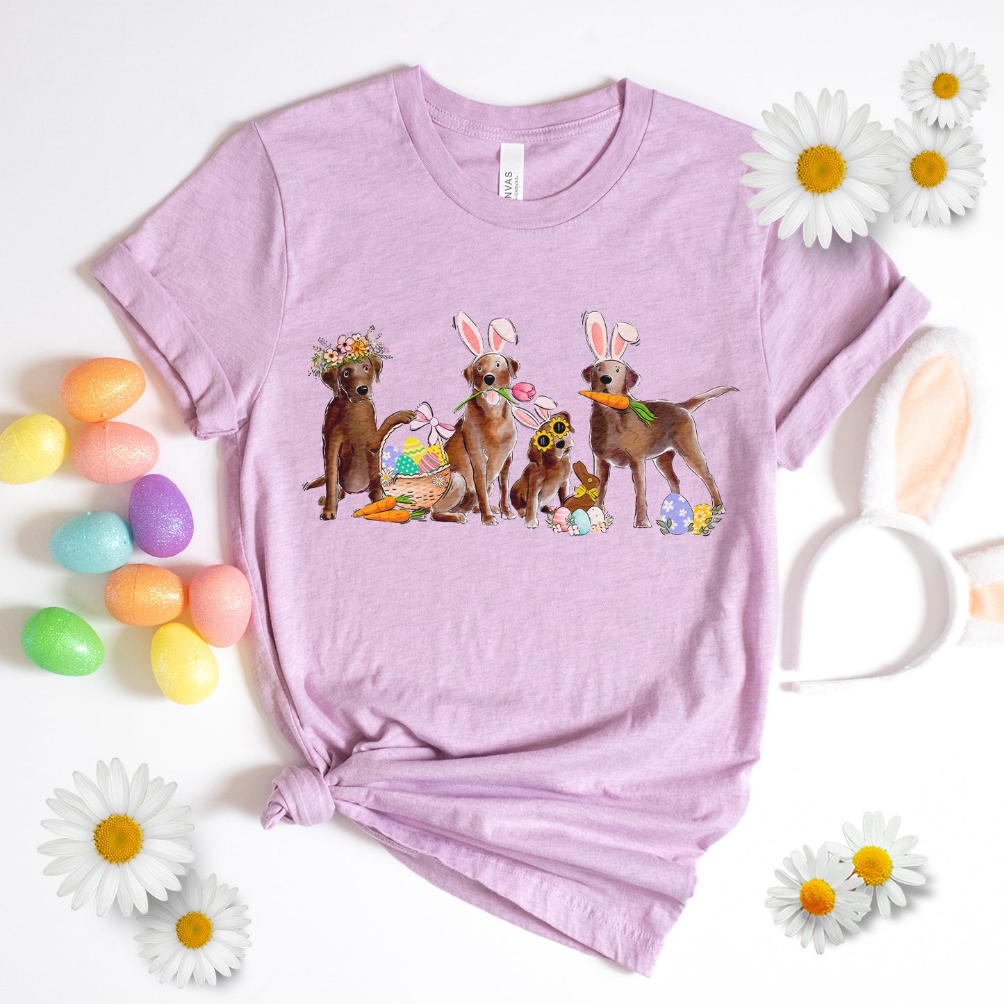 Chocolate Labs Easter T-Shirt