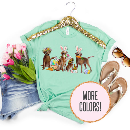 Chocolate Labs Easter T-Shirt