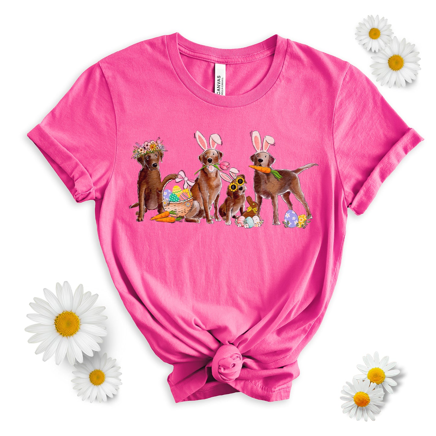 Chocolate Labs Easter T-Shirt