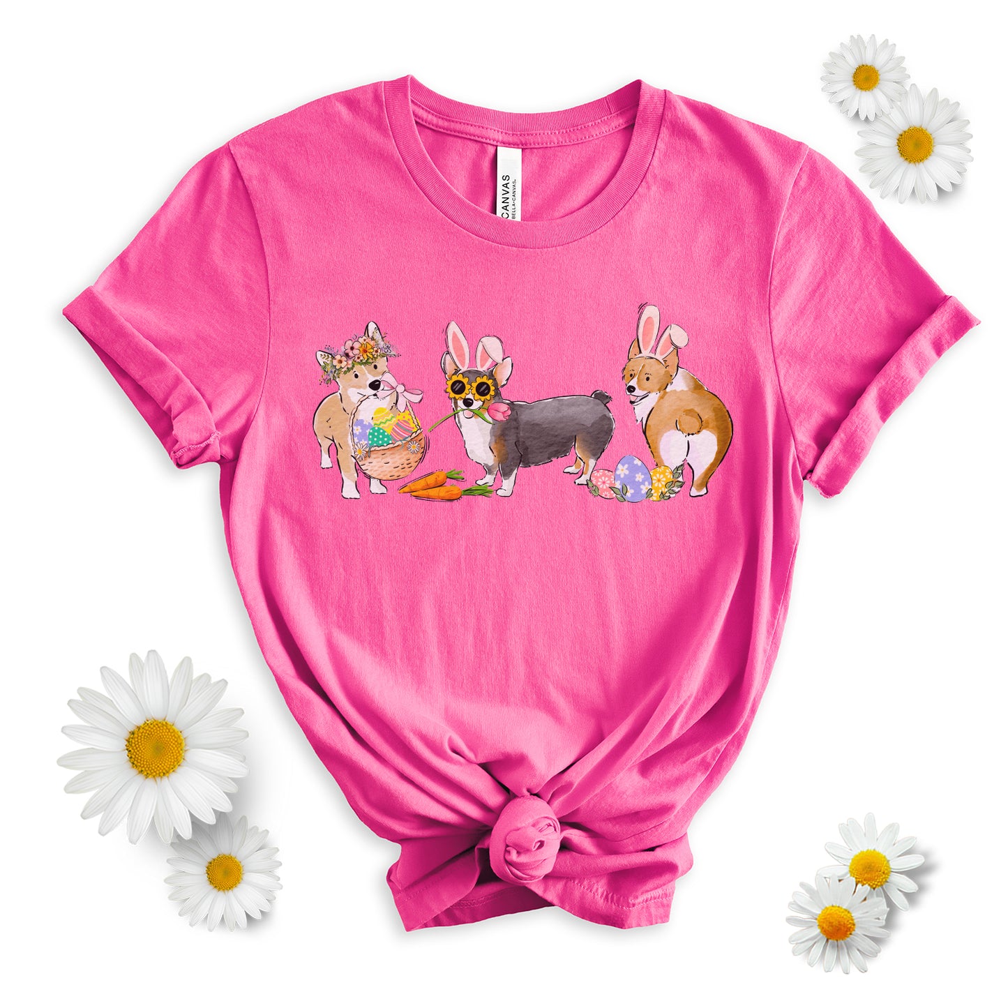 Corgi Easter T-Shirt