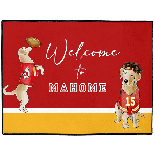 Mahome Yellow Lab Doormat