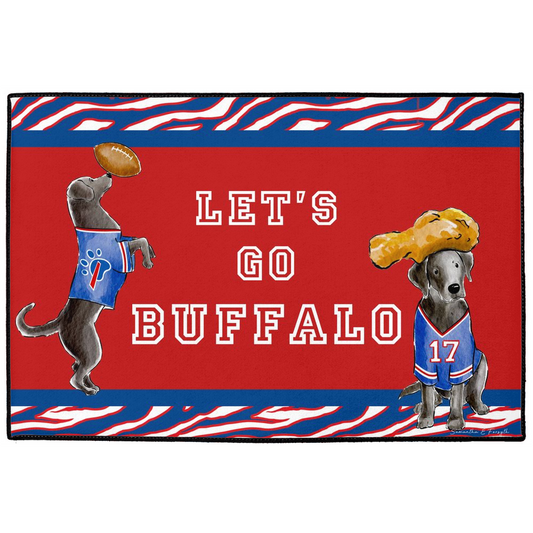 Buffalo Black Labs Doormat