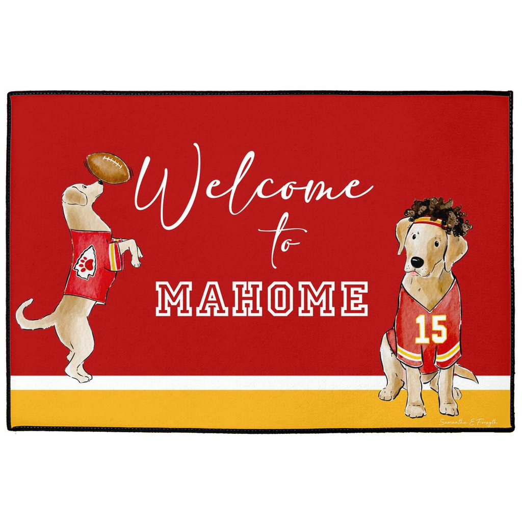 Mahome Yellow Lab Doormat