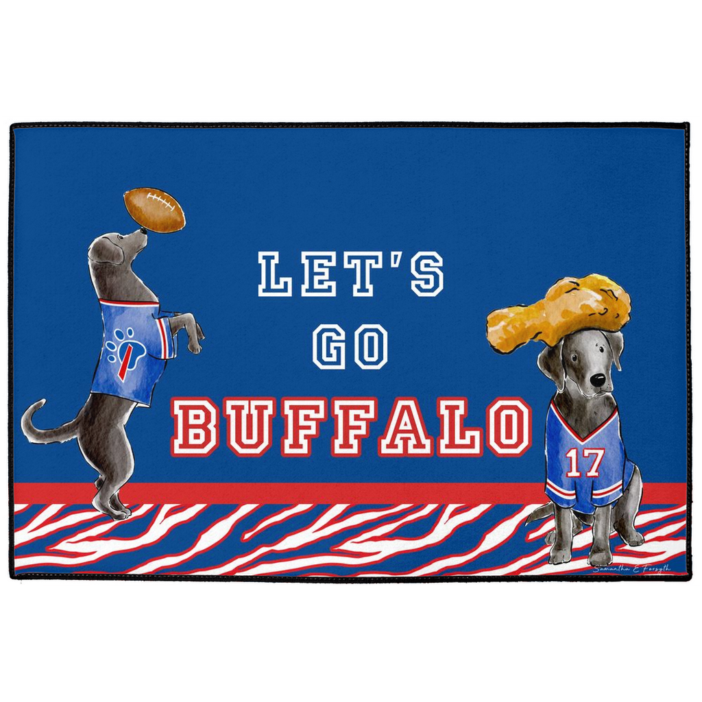 Buffalo Black Labs Doormat