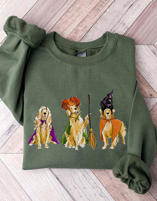 Golden Retriever Hocus Paw-cus Crewneck