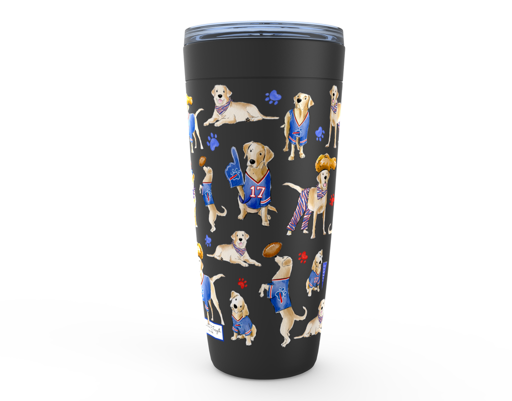 Buffalo Yellow Lab Tumbler