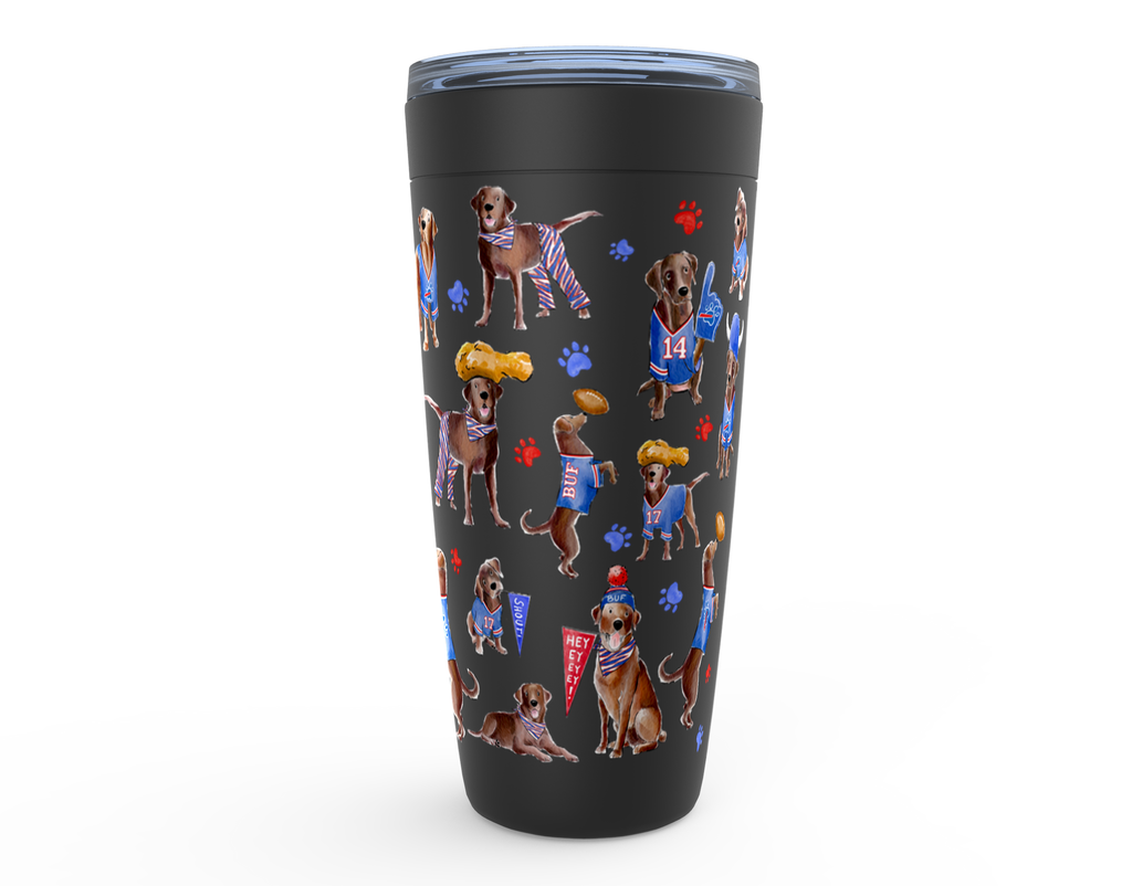 Buffalo Chocolate Lab Tumbler