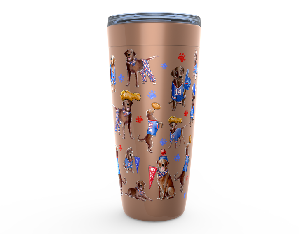 Buffalo Chocolate Lab Tumbler