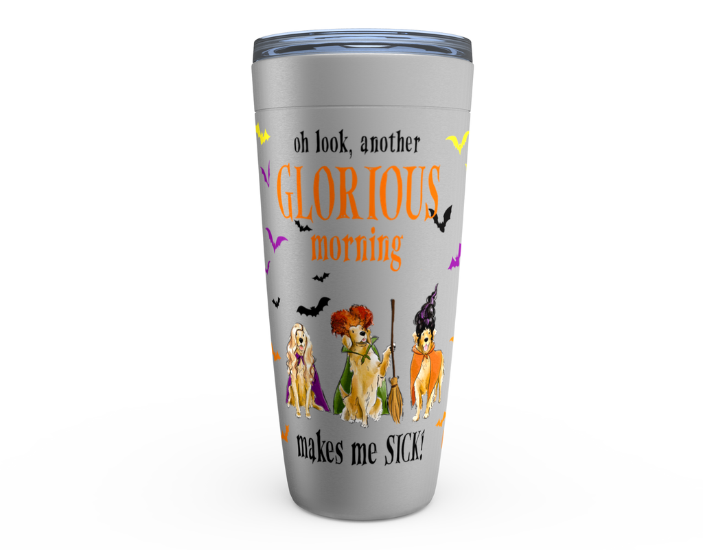 Golden Retriever Hocus Paw-cus Tumbler