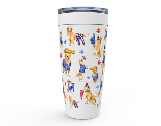 Buffalo Golden Retriever Tumbler