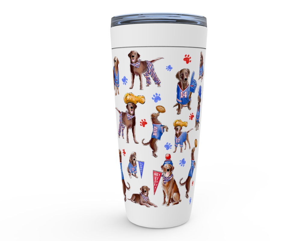Buffalo Chocolate Lab Tumbler