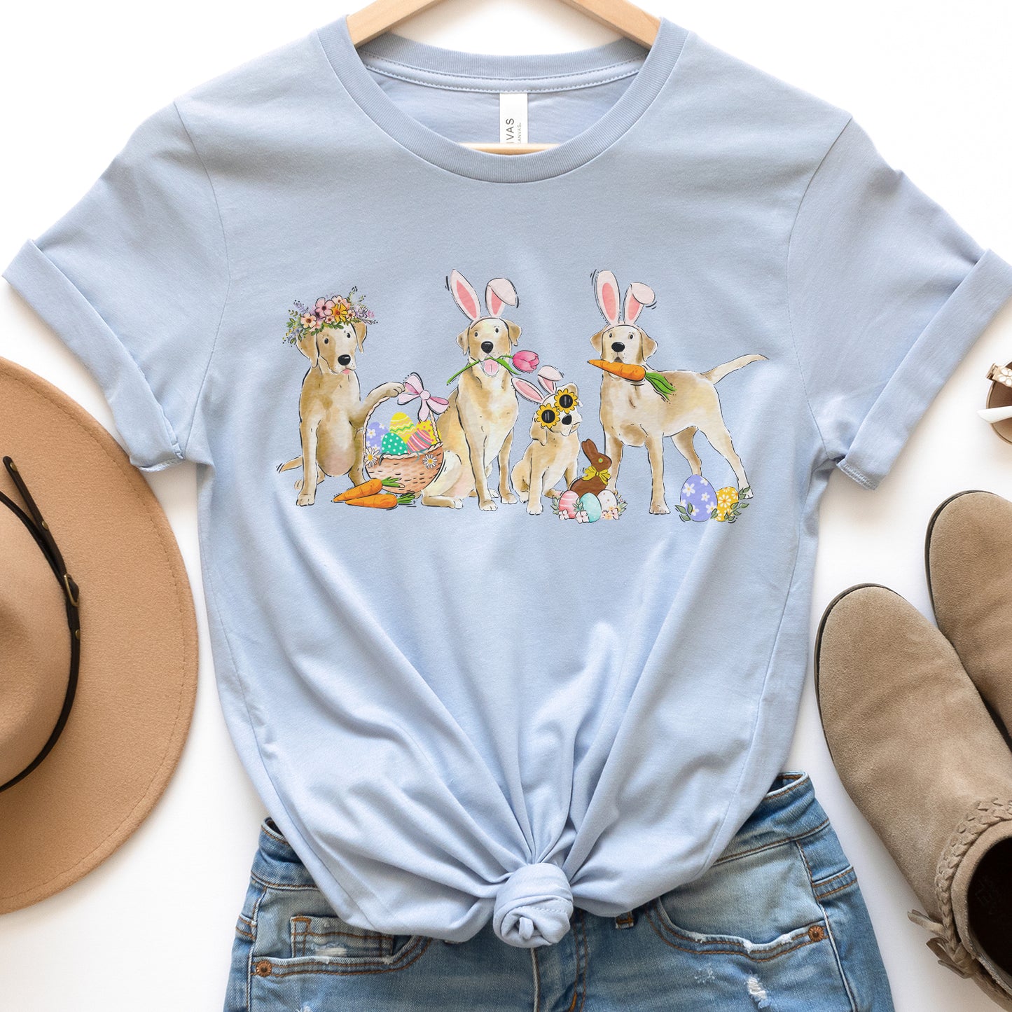 Yellow Labs Easter T-Shirt