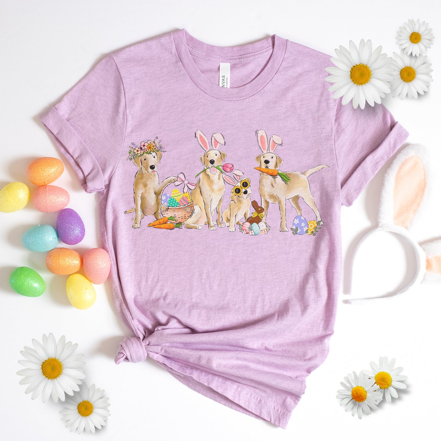 Yellow Labs Easter T-Shirt