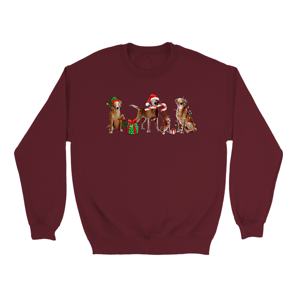 Chocolate Lab Christmas Crewneck