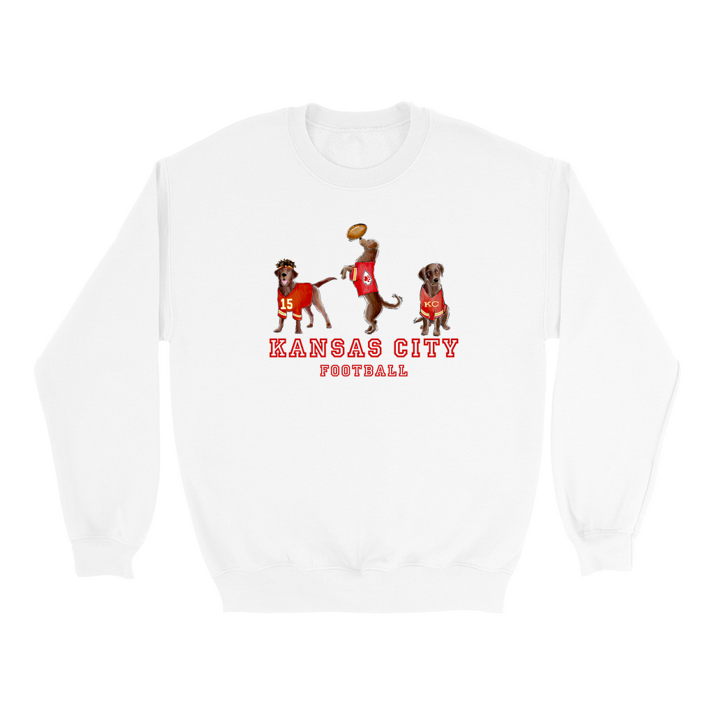 Kansas City Chocolate Lab Crewneck