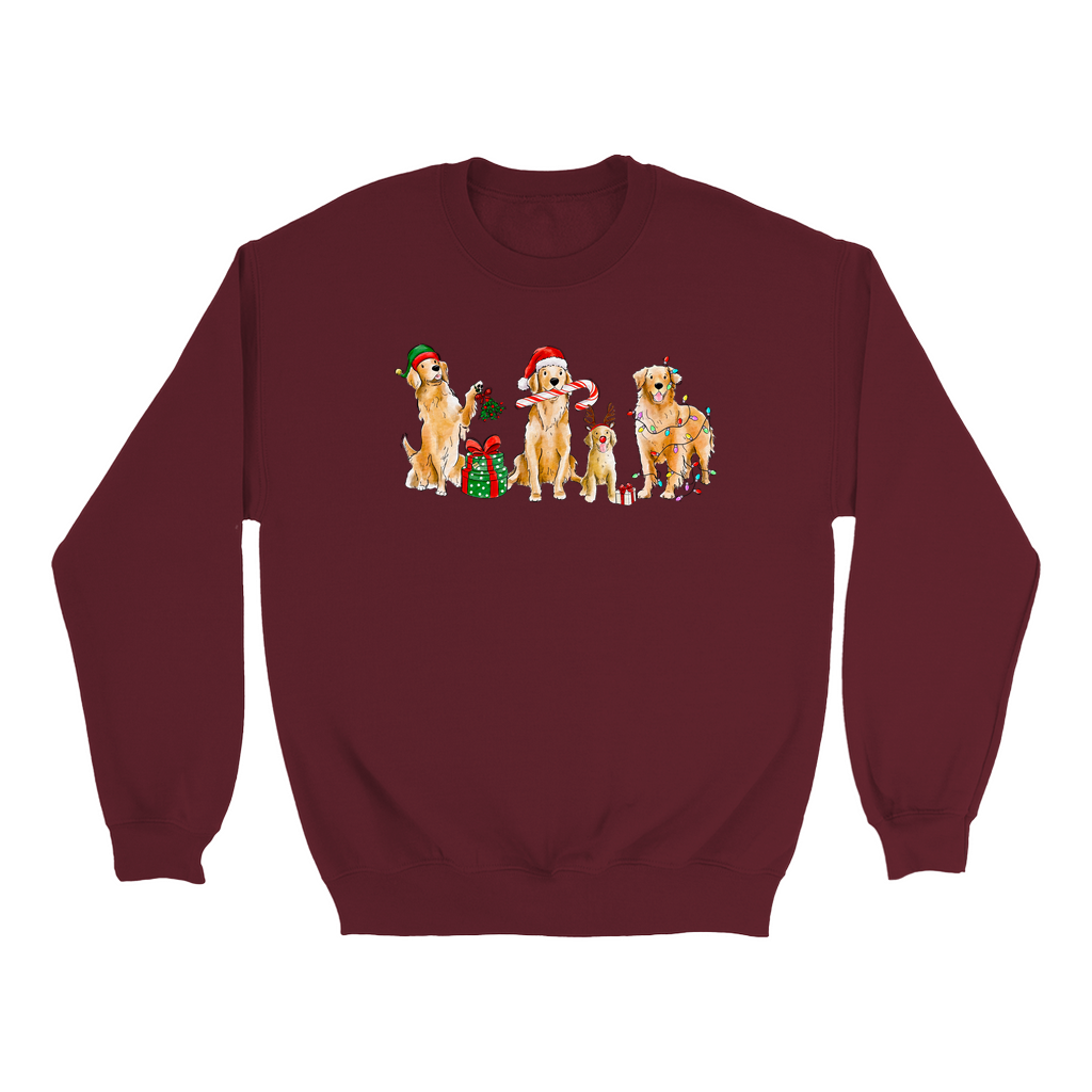 Golden Retriever Christmas Crewneck