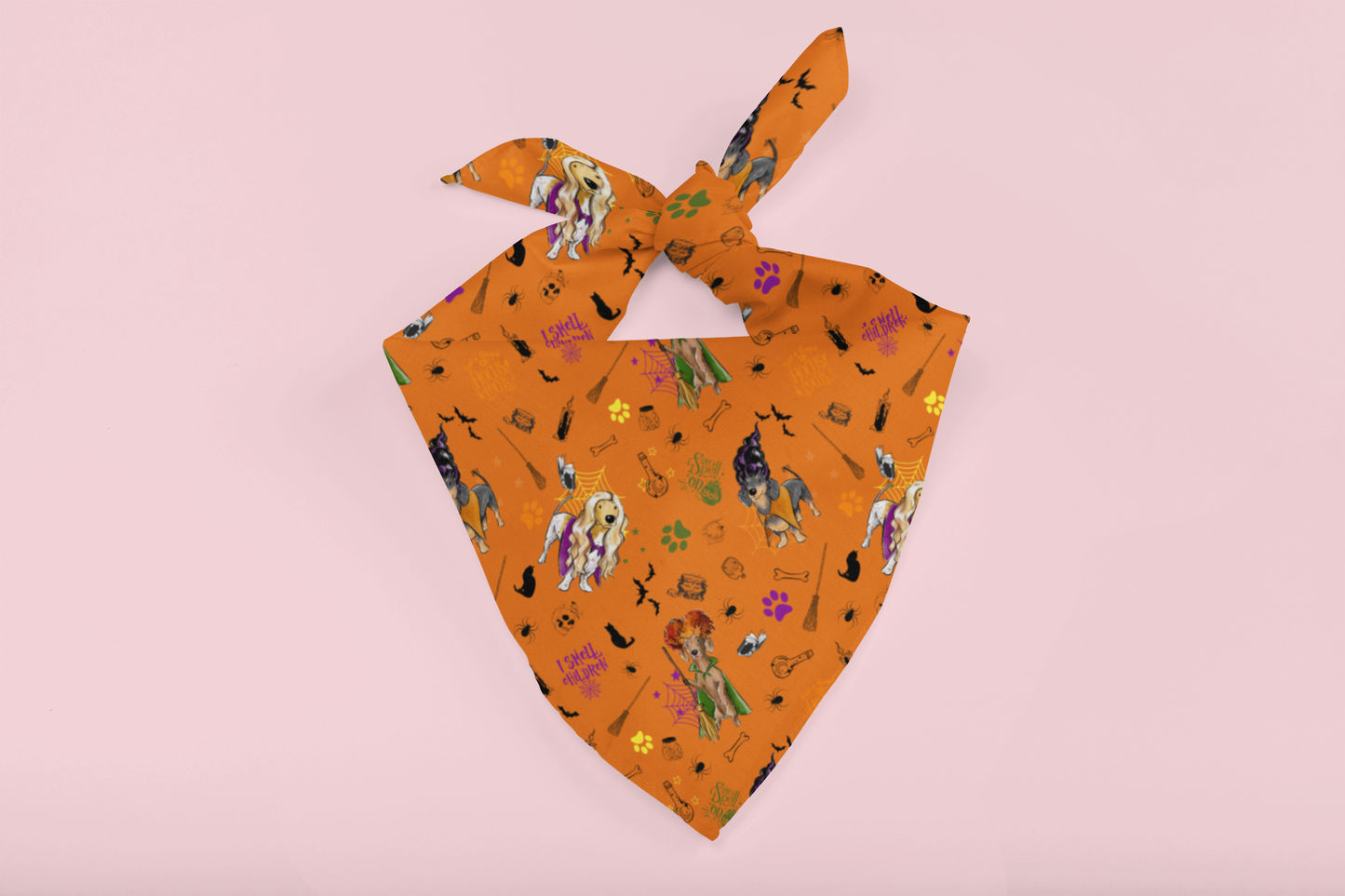 Wiener Hocus Paw-cus Bandanas