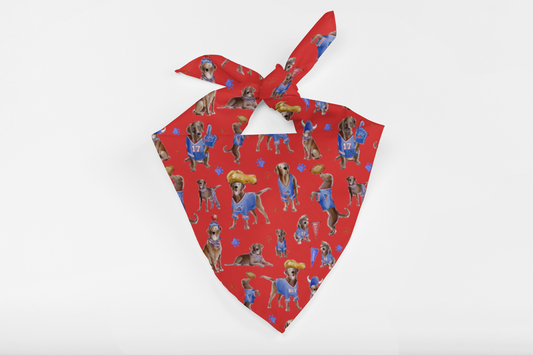 Buffalo Chocolate Lab Bandana