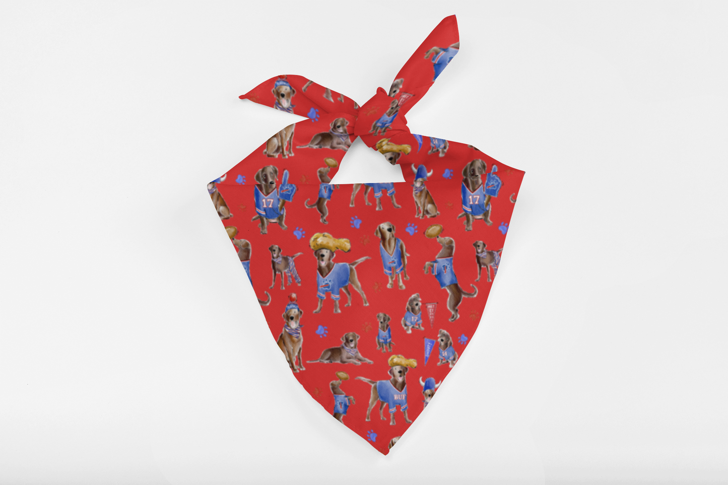 Buffalo Chocolate Lab Bandana