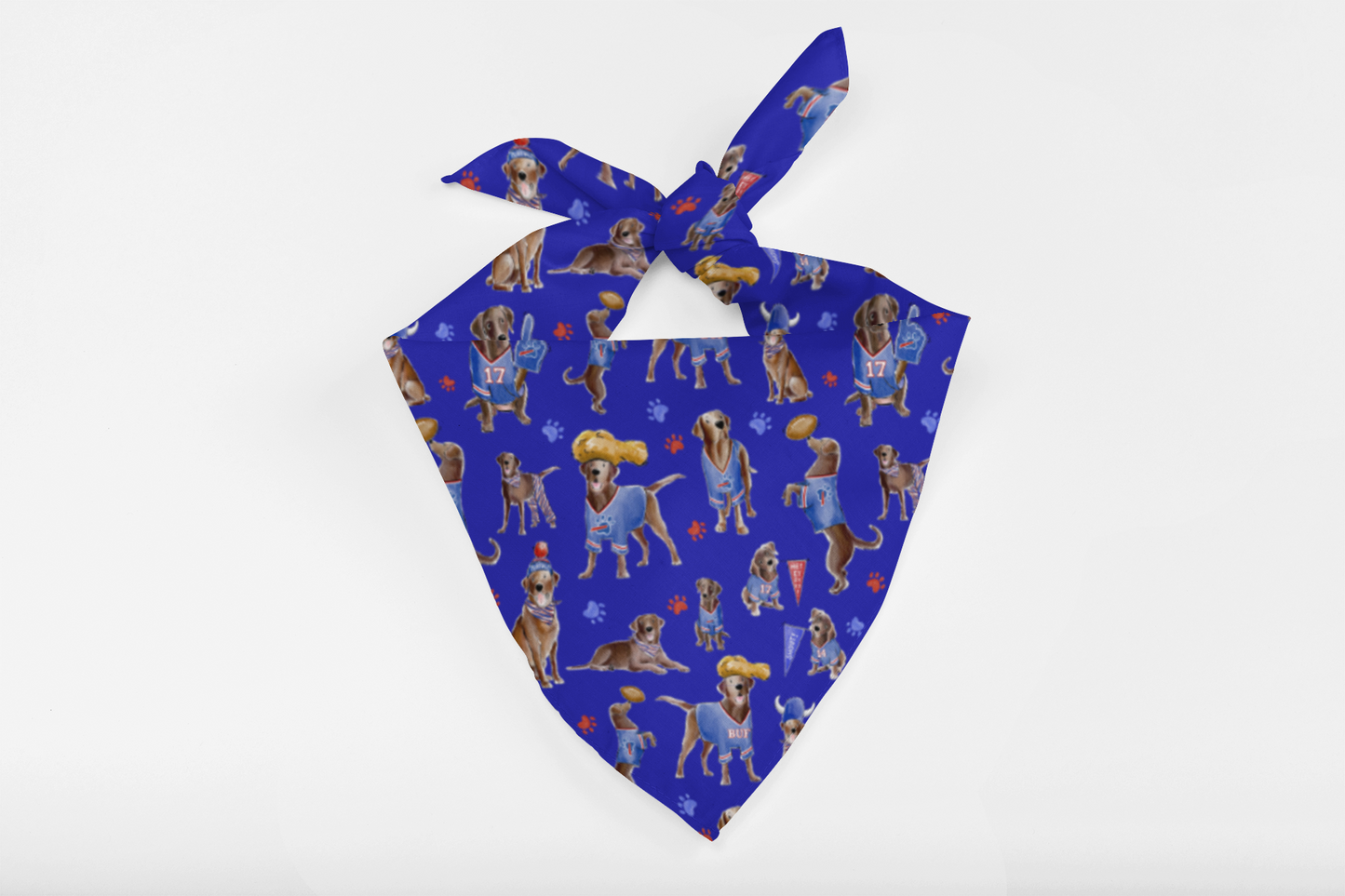 Buffalo Chocolate Lab Bandana