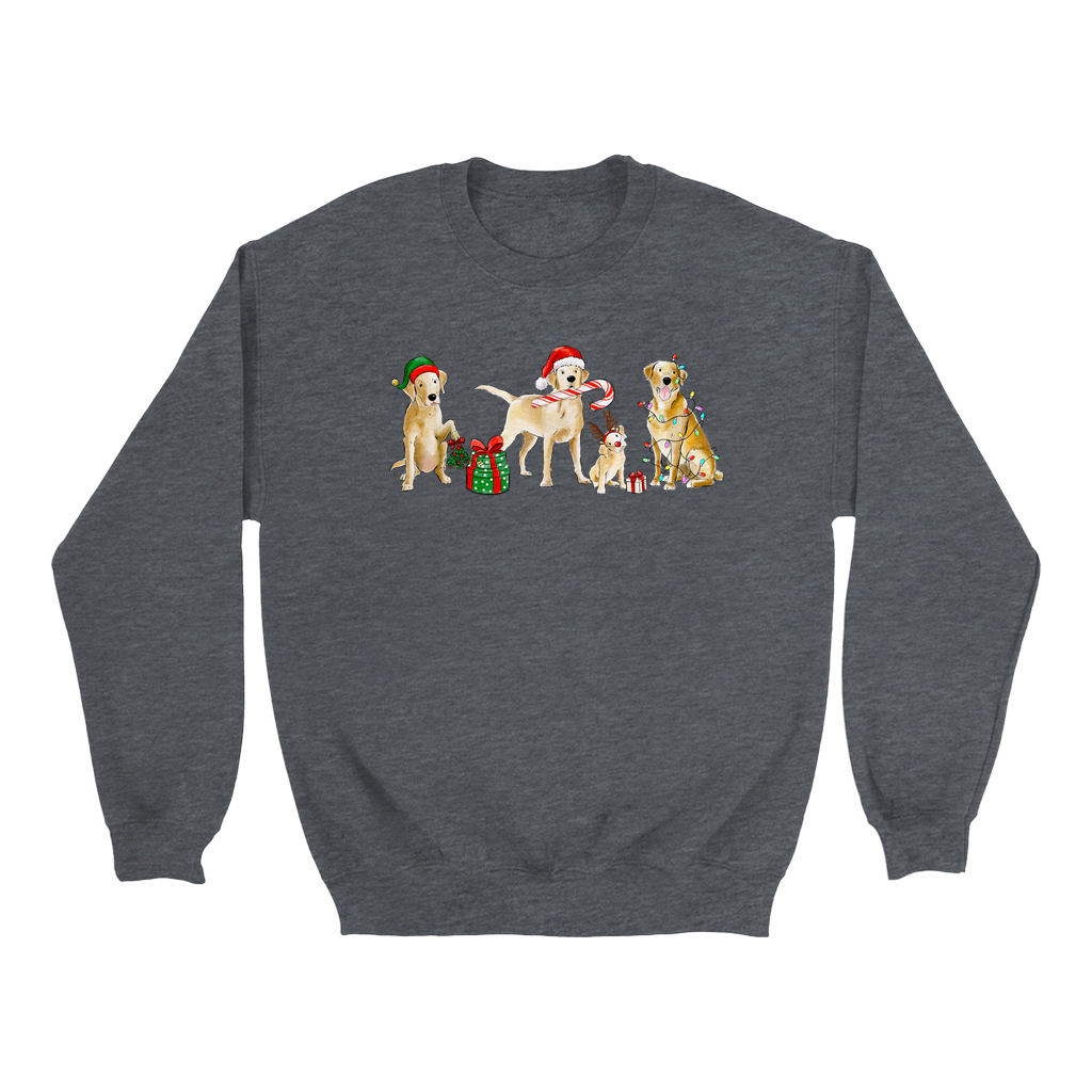 Yellow Lab Christmas Crewneck