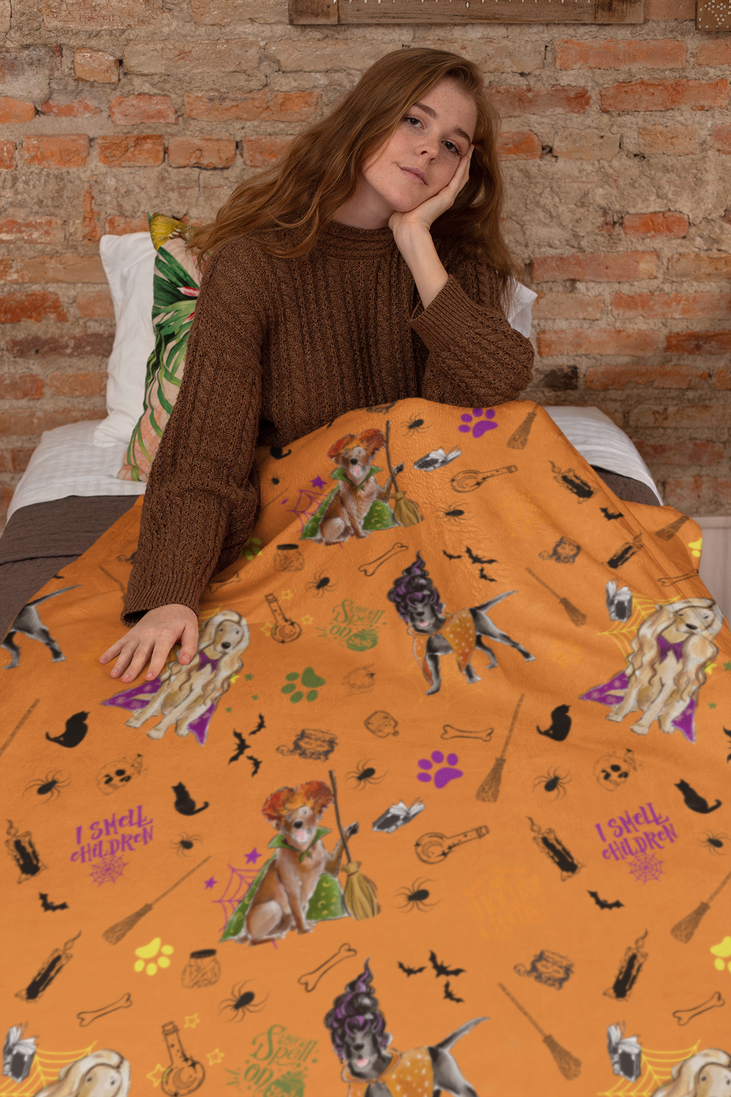 Labrador Hocus Paw-cus Minky Blankets