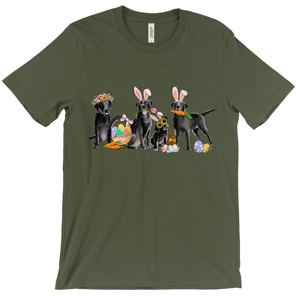 Black Labs Easter T-Shirt