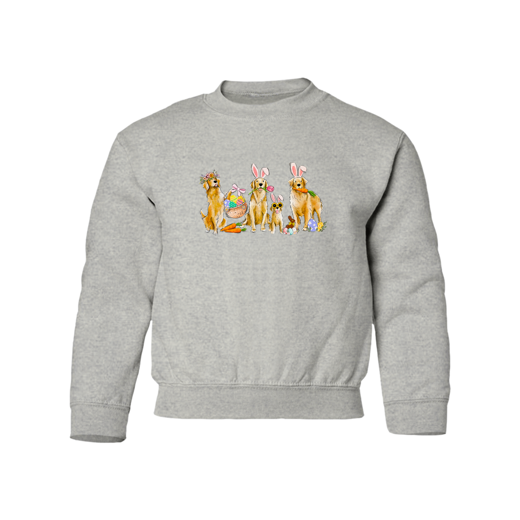 Golden Retriever Easter YOUTH Sweatshirt