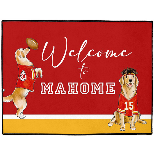 Mahome Golden Retrievers Doormat