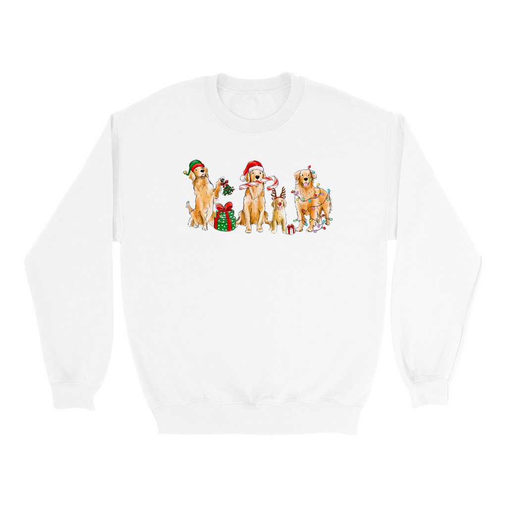 Golden Retriever Christmas Crewneck