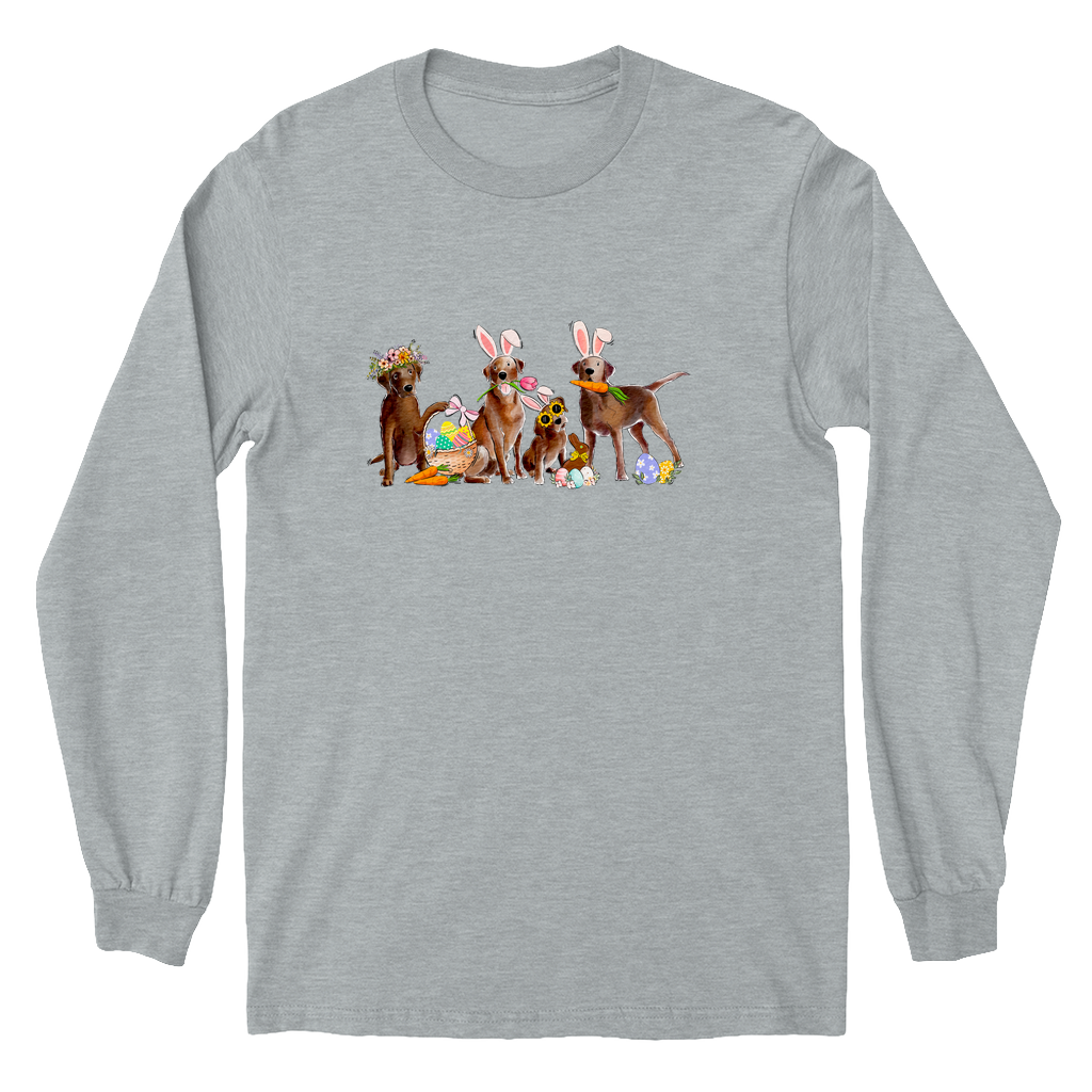 Chocolate Labs Long Sleeve YOUTH T-Shirt