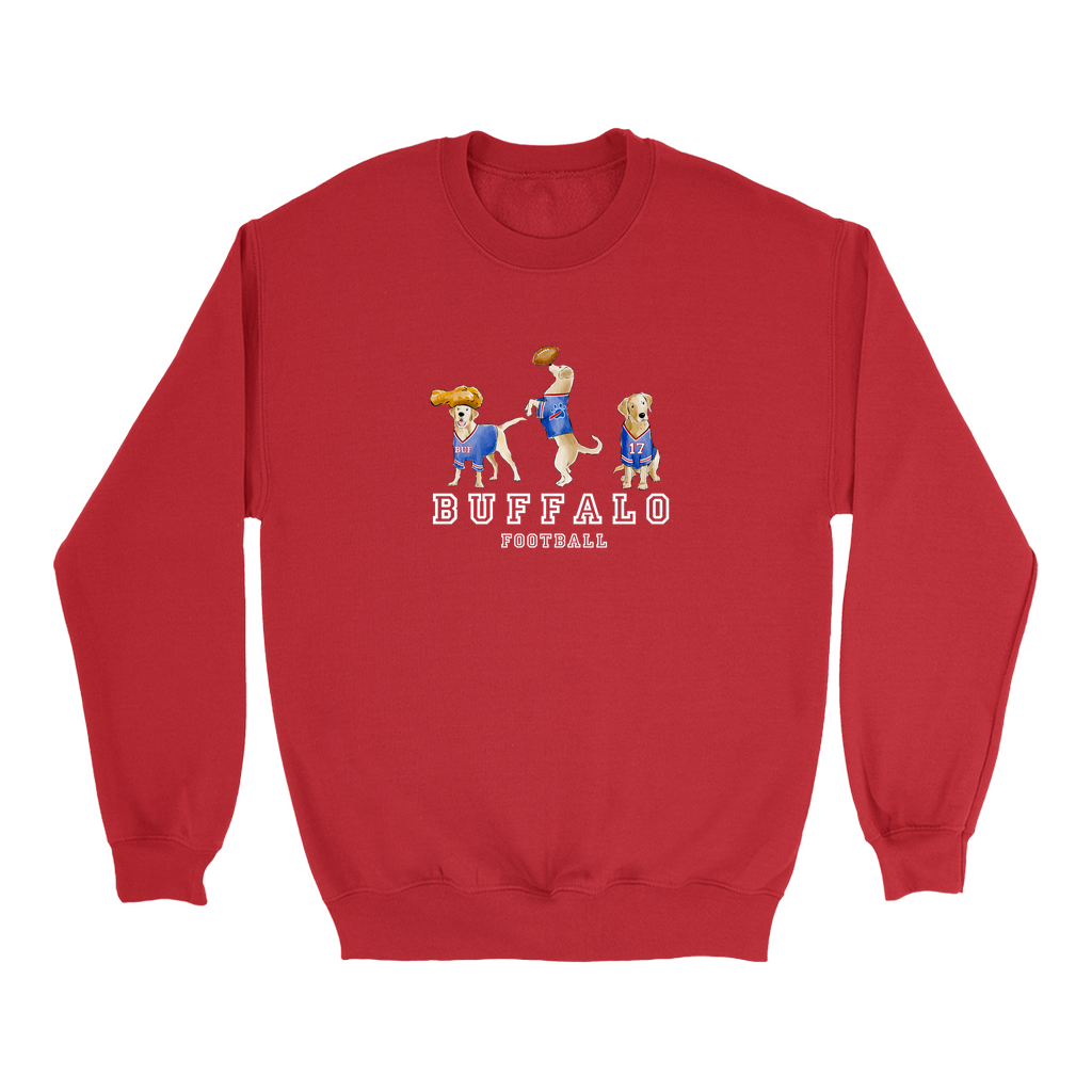 Buffalo Yellow Lab Crewneck