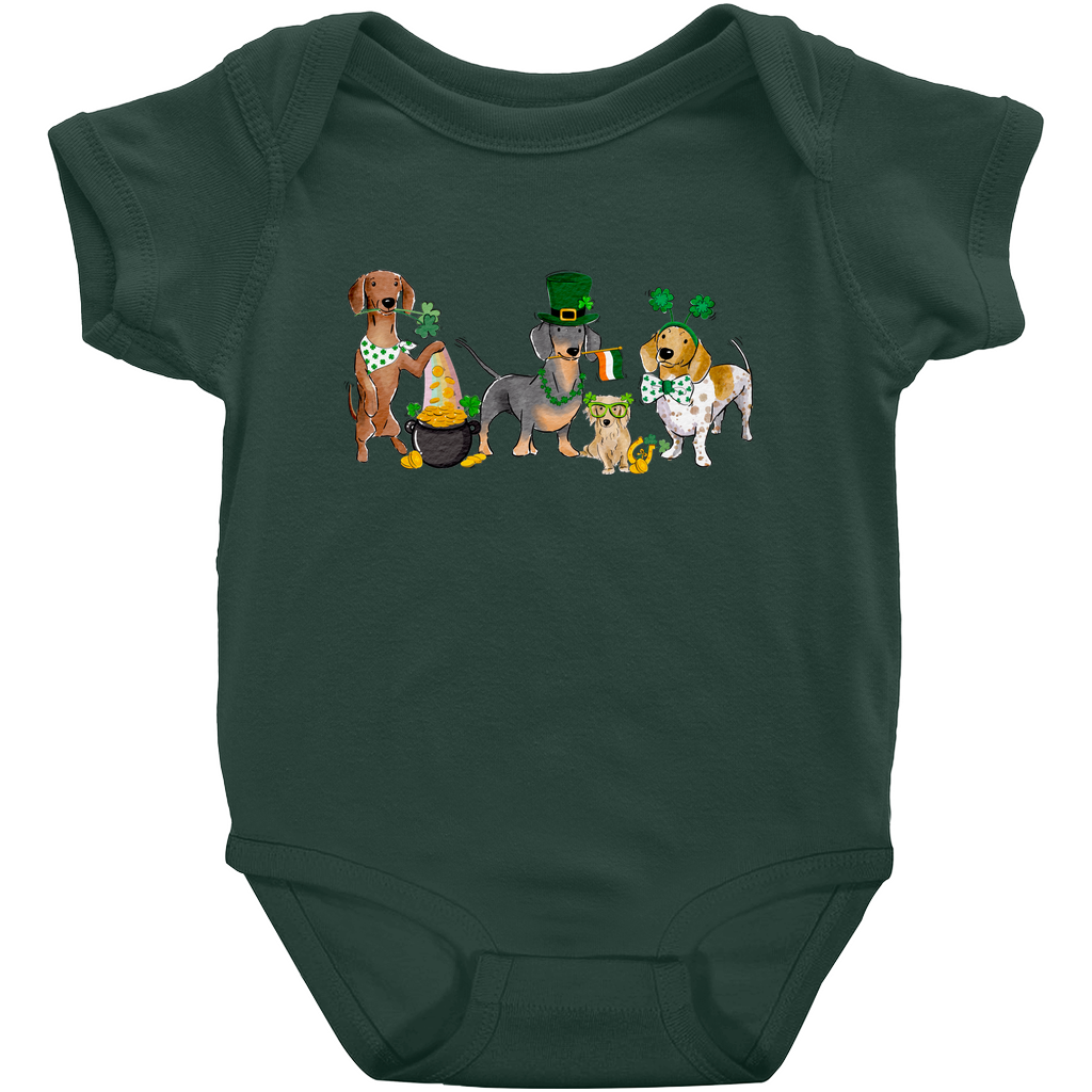 Wiener St. Patrick's Day Onesies
