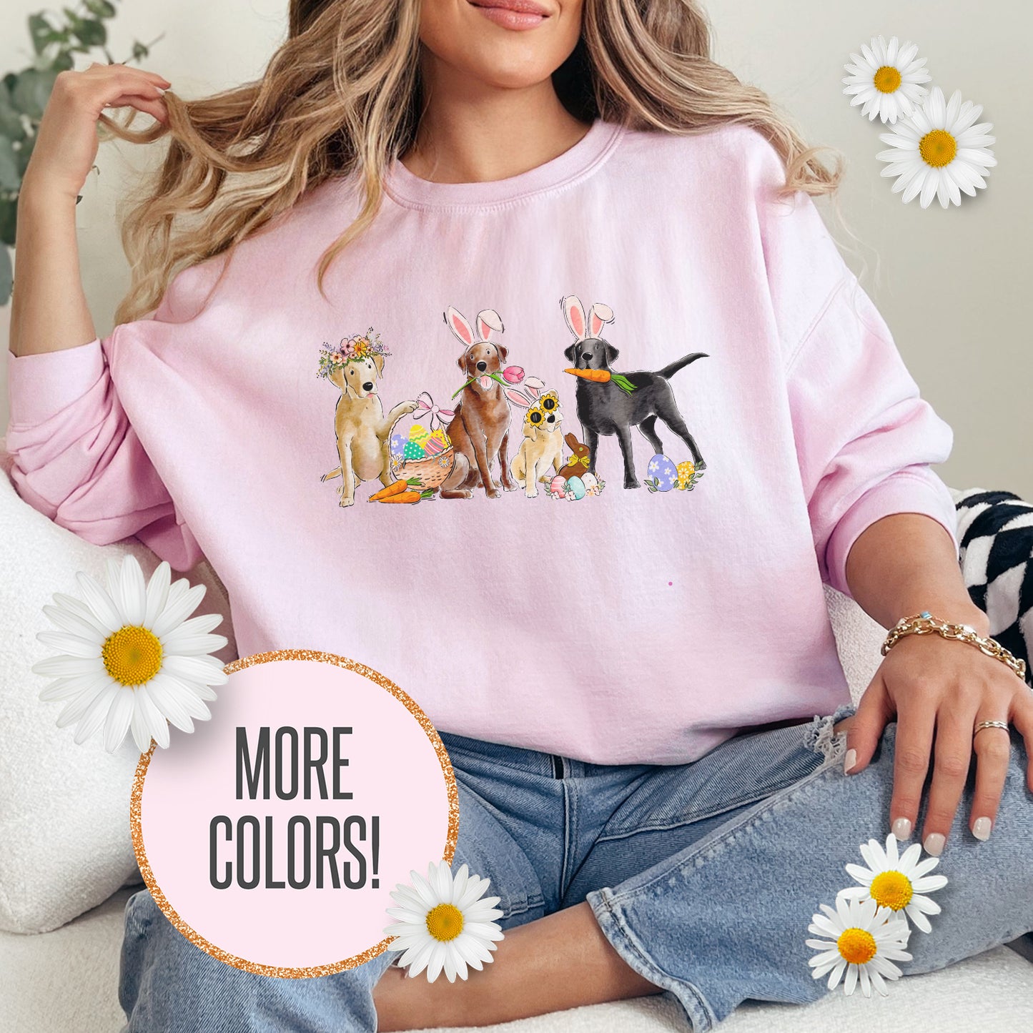 Mixed Labs Easter Crewneck Sweatshirt