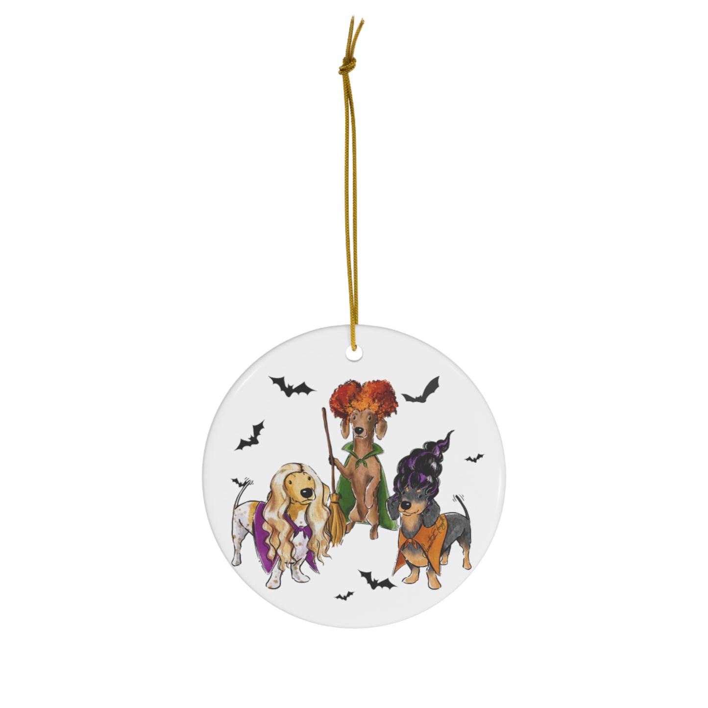 Wiener Hocus Paw-cus Ornament