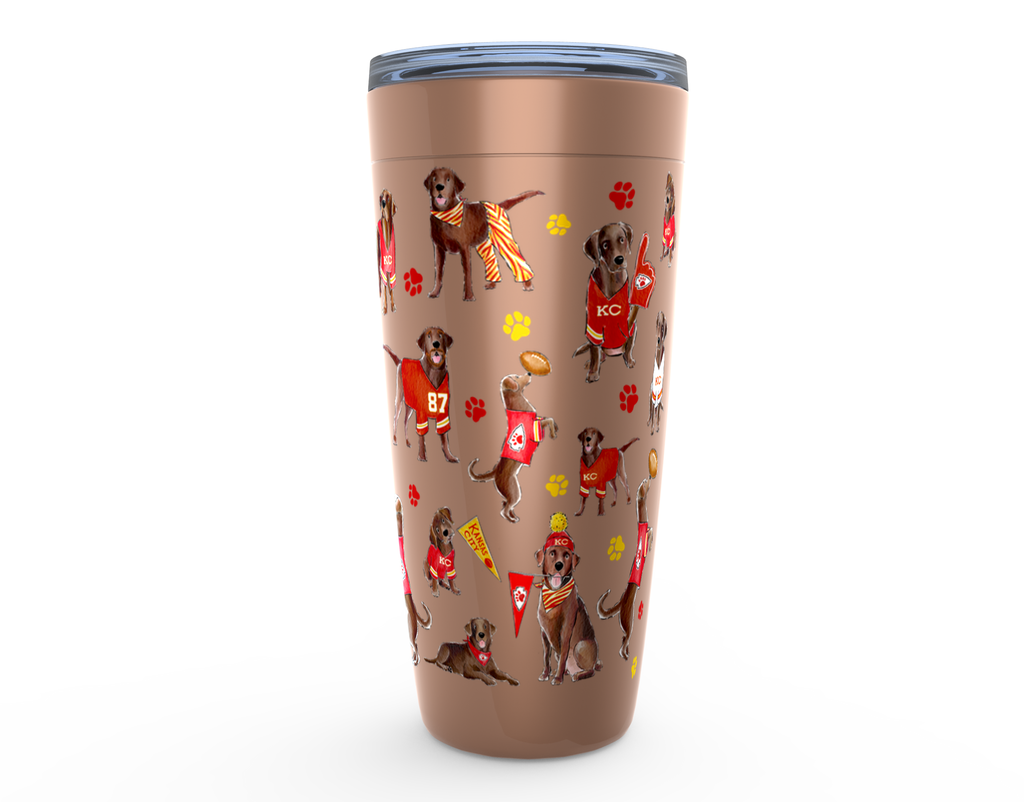 Kansas City Chocolate Labs Tumbler