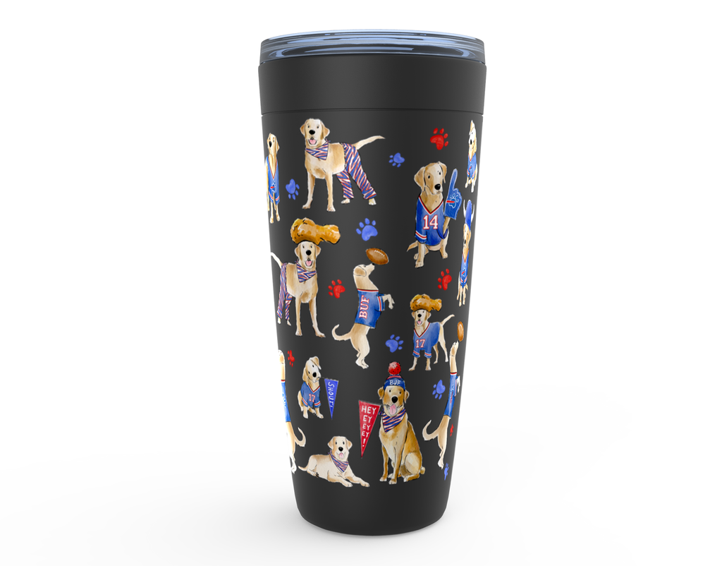 Buffalo Yellow Lab Tumbler