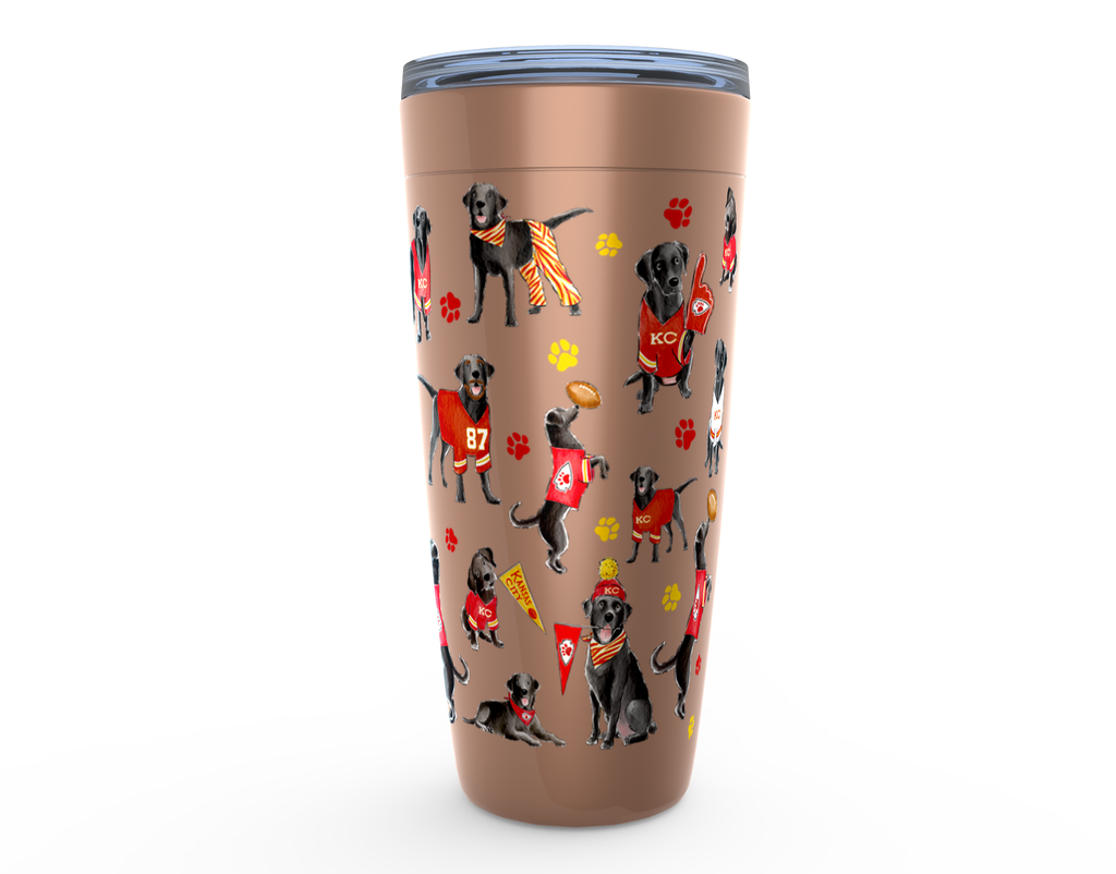 Kansas City Black Lab Tumbler