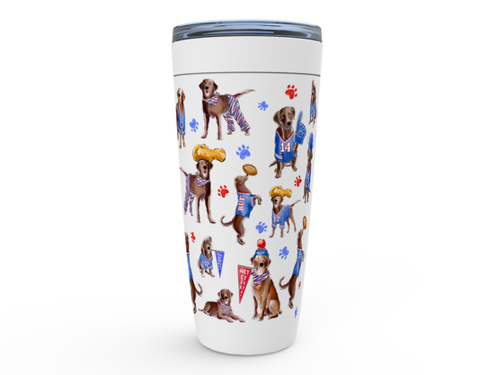 Buffalo Chocolate Lab Tumbler