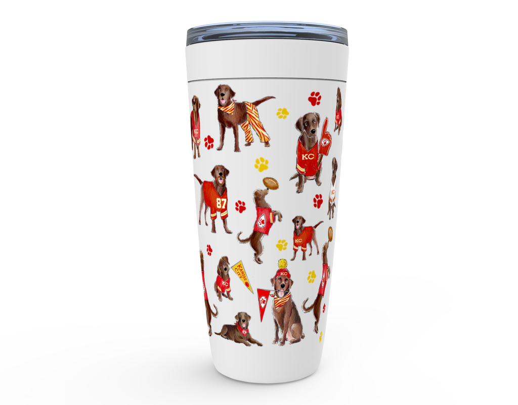 Kansas City Chocolate Labs Tumbler