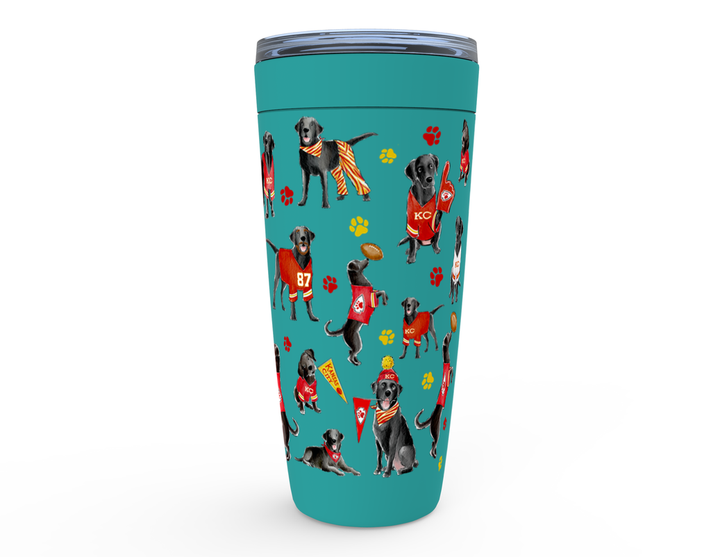 Kansas City Black Lab Tumbler