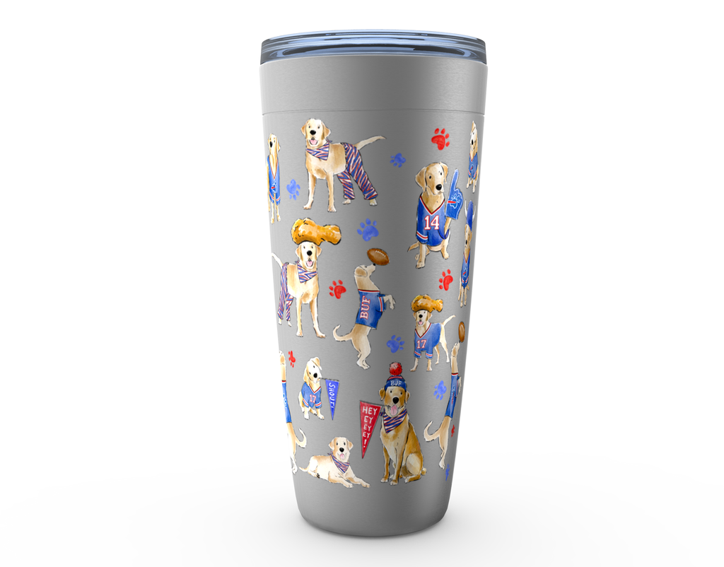 Buffalo Yellow Lab Tumbler
