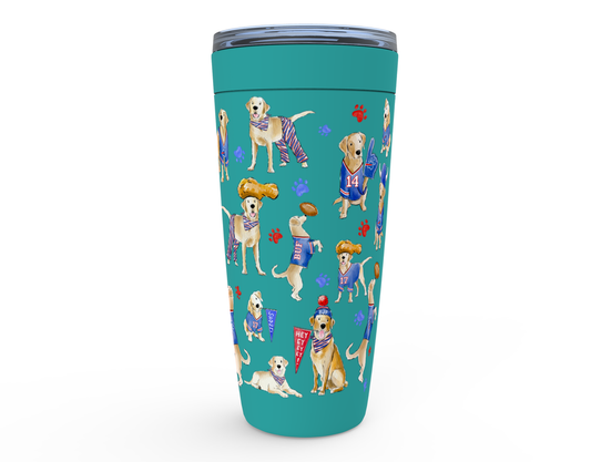 Buffalo Yellow Lab Tumbler